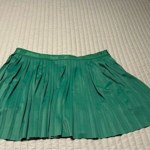 Prince Vibrant Green Mini Skirt